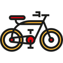 Side View, transportation, Bike, profile, Bicycle, transport, vehicle Black icon