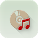 Disk, music Gainsboro icon