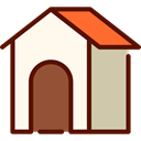 Animals, kennel, Doghouse, Dog House, Furniture And Household SeaShell icon