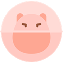 Hamster Ball, Pet Shop, Animals, rodent, play Pink icon