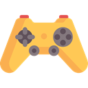 Kid And Baby, gaming, joystick, video game, technology, gamer, Multimedia, gamepad, game controller SandyBrown icon