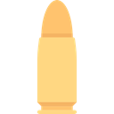 Bullets, security, weapons, bullet, Ammo, revolver, Munition Black icon