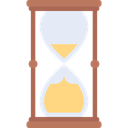 Clock, Hourglass, Time And Date, waiting, time, Tools And Utensils Black icon
