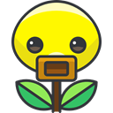 Bellsprout, Character, pokemon, video game, Creature, Avatar, nintendo, gaming Yellow icon