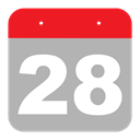 event, twenty-eight, Calendar, Schedule, two, Eight, hovytech DarkGray icon