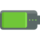 Battery, technology, electronics, full battery, battery status, Battery Level YellowGreen icon