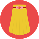 Clothes, fashion, skirt, Femenine, Garment Tomato icon