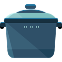 food, fire, Cook, pot, hot, Cooking, Stew, Furniture And Household DarkSlateGray icon