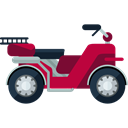 Motorcycle, Scooter, transportation, transport, Motorbike, Vespa Black icon