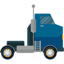 vehicle, Automobile, Delivery Truck, Cargo Truck, Delivery, transportation, truck, transport Black icon