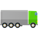 Lorry, transportation, truck, transport, Automobile, Delivery Truck, Cargo Truck, Shipping And Delivery Black icon