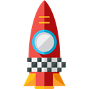 Rocket, transportation, transport, Space Ship, Rocket Ship, Space Ship Launch, Rocket Launch Black icon