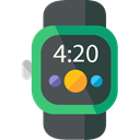 watch, Coding, technology, electronics, wristwatch, smartwatch, Time And Date DarkSlateGray icon