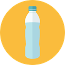 Healthy Food, Hydratation, Food And Restaurant, drink, food, water, Bottle SandyBrown icon