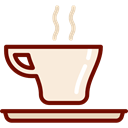 Coffee, tea, commerce, coffee cup, hot drink, Coffee Shop Black icon