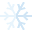 Cold, snowflake, weather, Snow, nature, winter Black icon