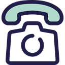 Communications, phone call, telephone, interface, technology, Communication, Conversation MidnightBlue icon