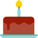 birthday, cake, food, Food And Restaurant, Birthday And Party, Dessert, Celebration, Bakery, Birthday Cake Sienna icon