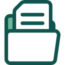 file storage, Data Storage, Office Material, Folder, interface, storage, Files And Folders DarkSlateGray icon