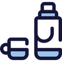 drink, food, flask, liquid, thermos, Tools And Utensils, Food And Restaurant MidnightBlue icon