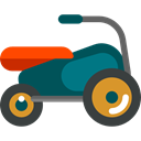 transport, Motorbike, Vespa, Motorcycle, Scooter DarkSlateGray icon