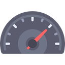 miscellaneous, speedometer, velocity, Tools And Utensils, Measuring DimGray icon