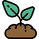 Tree, nature, gardening, Sprout, Growing Seed, Farming And Gardening Black icon