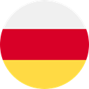 world, flag, flags, Country, Ossetia, Nation Crimson icon