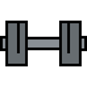 sports, gym, dumbbell, exercise, Weightlifter, Gymnast, Sports And Competition Black icon