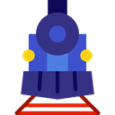 transportation, transport, vehicle, train, Locomotive, Automobile, Public transport DarkSlateBlue icon