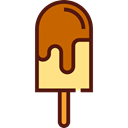 food, Dessert, sweet, Ice cream, Ice Lolly, Ice Pop, Food And Restaurant Black icon