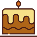 birthday, cake, food, Candles, Bakery, Birthday Cake, Cakes, Food And Restaurant Sienna icon