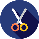 Cut, scissors, miscellaneous, Cutting, Tools And Utensils, Edit Tools, Handcraft, Construction And Tools DarkSlateBlue icon