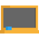 school, Class, Eraser, education, Blackboard DimGray icon