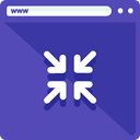Browser, internet, interface, computing, Seo And Web SlateBlue icon