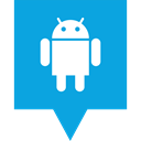 Android, media, Logo, Social DodgerBlue icon