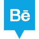 Behance, media, Logo, Social DodgerBlue icon