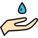 miscellaneous, weather, Rain, drop, Teardrop, raindrop, Ecology And Environment, water, nature Black icon