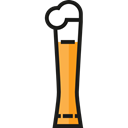 Pint Of Beer, Food And Restaurant, beer, pub, Alcoholic Drink, Alcohol Black icon