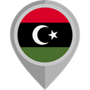 flags, Country, Nation, flag, Libya, placeholder Black icon