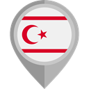 flag, placeholder, flags, Country, Nation, Northen Cyprus WhiteSmoke icon