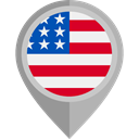 flags, Country, Nation, flag, united states, placeholder DarkGray icon