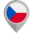 flag, placeholder, flags, Country, Czech republic, Nation DarkGray icon