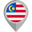 Nation, malaysia, placeholder, flags, Country, flag DarkGray icon