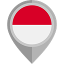Country, Nation, flag, placeholder, flags, monaco DarkGray icon