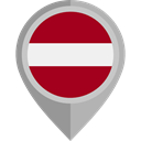 flag, Latvia, placeholder, flags, Country, Nation DarkRed icon