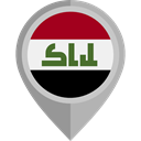 flag, Iraq, placeholder, flags, Country, Nation Black icon