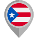 placeholder, flags, Country, Nation, flag, Puerto Rico DarkGray icon