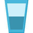 drink, food, glass, water, liquid, Healthy Food, Glass Of Water, Food And Restaurant LightCyan icon