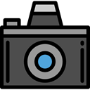 picture, interface, digital, technology, electronics, photograph, photo camera DarkSlateGray icon